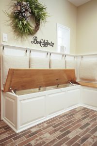 Multi-Use Breakfast Nook built in Storage Bench